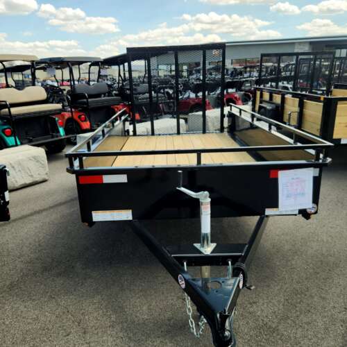 2025 Sure-Trac 5X10 STEEL HIGH SIDE UTILITY TRAILER