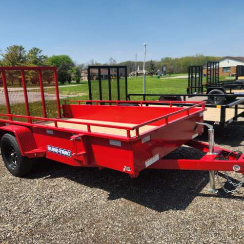 2025 Sure-Trac 6X12 STEEL HIGH SIDE UTILTIY TRAILER IDLER