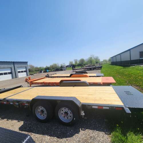 2025 Sure-Trac 7X18+14 PRO SERIES BEAM TILT BED EQUIPMENT TRIALER