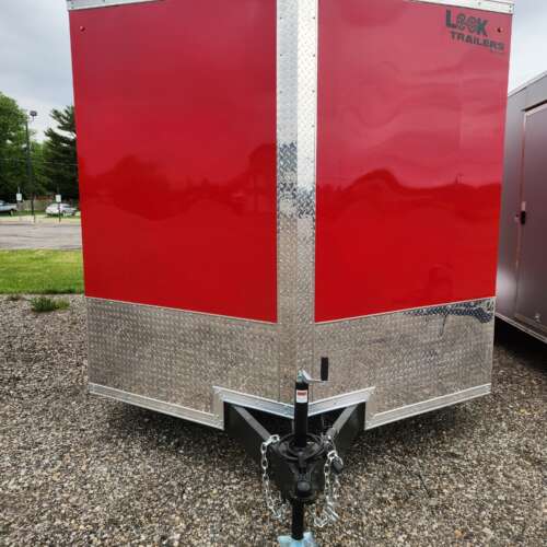 2025 Look 8.5X16 ELEMENT SE FLAT TOP SLOPED V-NOSE 7K VICTORY RED